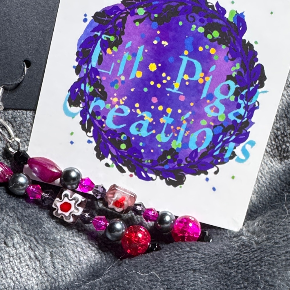 Colorful Beaded Earrings